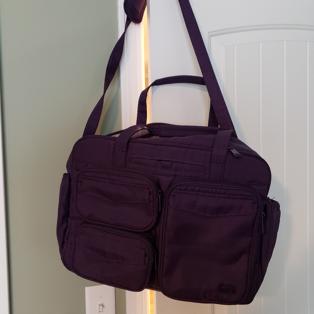 Lug purple PJ Duffle bag